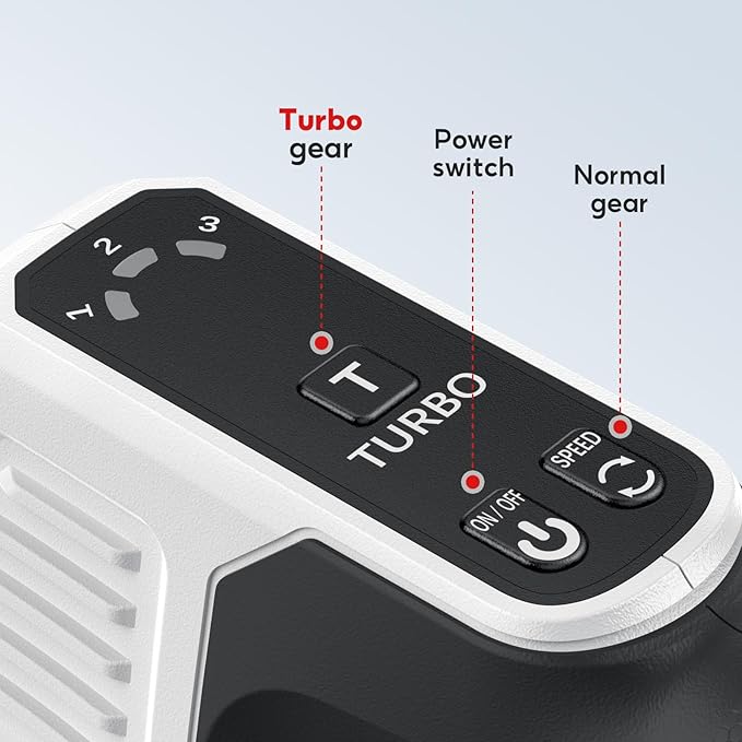 Leaf Blower,Powerful Electric Leaf Blower Cordless,650CFM/170MPH,4 Speed Modes,with 2 * 5.0Ah 21V Batteries and Charger,2*Replacement Nozzle for Lawn Care, Blowing Leaves, Dust, Snow, Gravel Patio