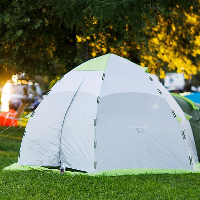 Jetec 32 Pcs PVC Pipe Clips Pool Cover Clamps for Above Ground Pool Greenhouses, Row Covers, Garden, Shelters, Bird Protection, 2.4 Inch Long(for 1 Inch PVC Pipe,Green)