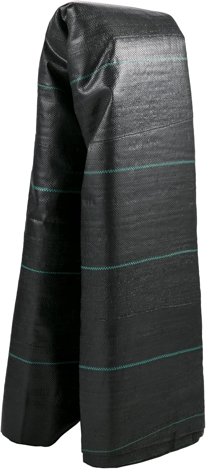 Happybuy Driveway Fabric, 13x60ft Commercial Grade Landscape Fabric, Garden Weed Barrier Fabric Heavy Duty, Geotextile Fabric Underlayment Gravel, Ground Cover Drainage Fabric, Weed Mat Cloth