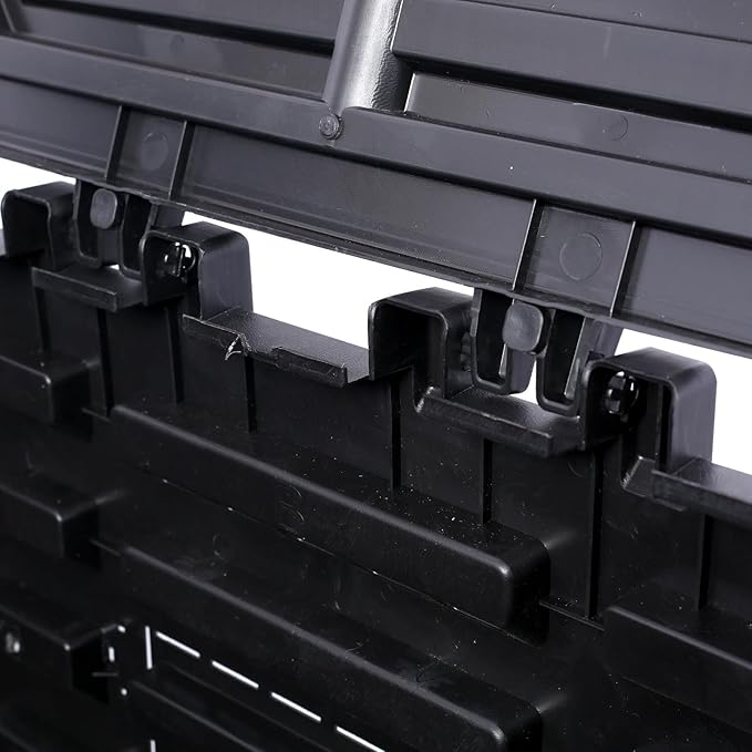 90 Gallon Garden Composter Bin - Premium Recycled Plastic, Large 340 Liter Capacity, Easy Assembly, Lightweight, Aerating Outdoor Compost Box for Fertile Soil