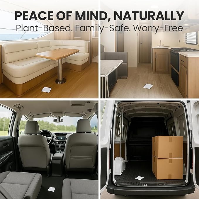 Eco Defense Pest Control Pouches - All Natural - Repels Rodents, Silverfish, Spiders, Roaches, Ants, Squirrels, & Other Pests