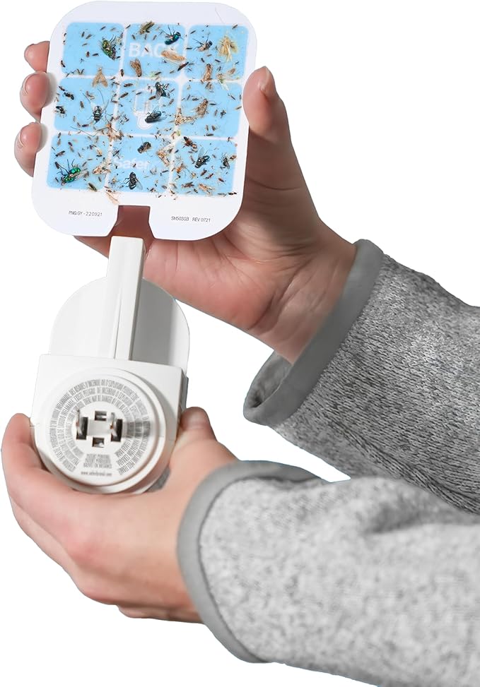 Safer Home SH512 Trap Refill Pack of Glue Cards for SH502 Indoor Fly Trap, 12 Count (Pack of 1)