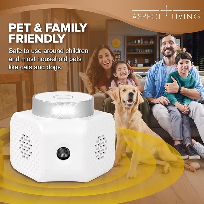 Ultrasonic Pest Repeller Plug in – White 4 Modes Rodent Repellent for Mice, Rats, Squirrels, Bats, Indoor Mouse Deterrent Device for Home, Garage, Attic, Basement, RV