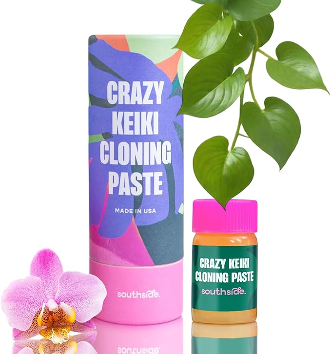 Keiki Cloning Paste by Southside Plants – Nutrient-Rich Paste for Orchids & Houseplants – Support New Development with Vitamins & Lanolin – 0.25oz