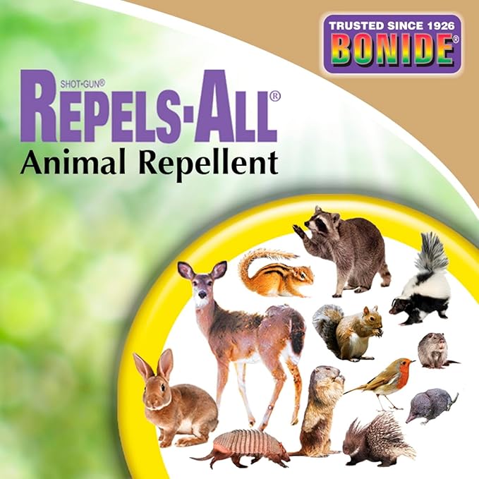 Bonide Repels-All Animal Repellent, 32 oz Ready-to-Spray Outdoor Pest Garden Deer & Rabbit Control, People & Pet Safe