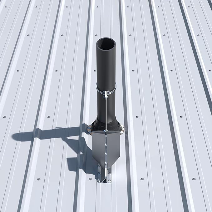 Kuma Snow Destroyer for Vents. USA Made. Universal Fit. Lifetime Protection for 2-5" Pipes and Satellite Dishes