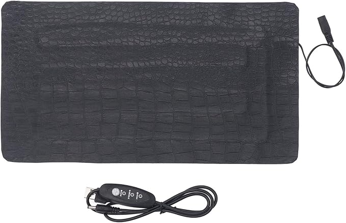 Seedling Heat Mat 3 Gear Temperature Adjustment PU Leather Hydroponic Plant Heating Pad Ideal for Indoor Gardening (3318)