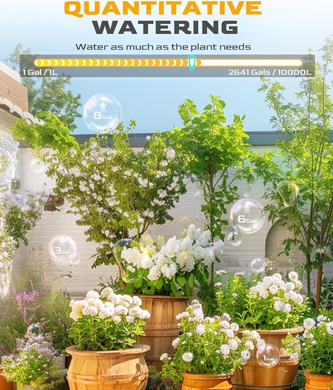 RAINPOINT WiFi Sprinkler Timer 2 Zone, Smart Water Hose Timer 2 Outlet Only, Without WiFi Hub, Must Use with 2.4Ghz WiFi and TWG004WRF WiFi Hub (Lot Number After 202108)