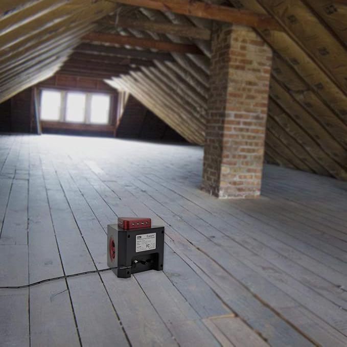 4-in-1 Ultrasonic Rodent Repellent Plug-in Electronic Mice Repeller Rat Deterrent, Pest Control Device with Ultrasound, Electric Impulse, Flashing Lights, Predator Sounds, Indoor Mouse and Rat Control