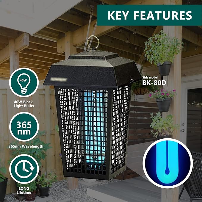 BF-150 Replacement Bulb for Flowtron BK-80D, MC9000, FC-7600, FC-7800, FC-8800, Stinger UV40 b4040, 40 Watt, 12-inch FUL40T8/BL, 2-Pack