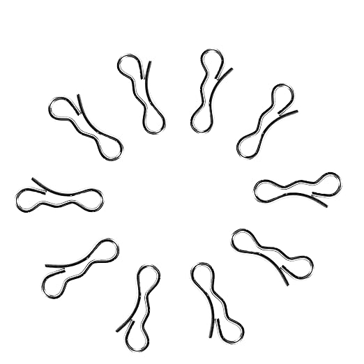 YIAOSUA 10 Pack 714-04040 Stainless Steel Bow Tie Cotter Pins for MTD Troy Bilt Ryobi Columbia Snowblowers 24788787 247888301 247889703 247886912 24710568 247887791 24788771