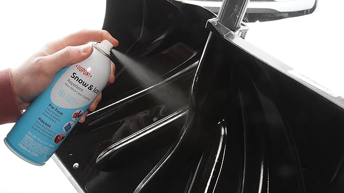 DuPont Snow and Ice Repellant Non-Stick Clear Coating Aerosol Spray, 10 oz