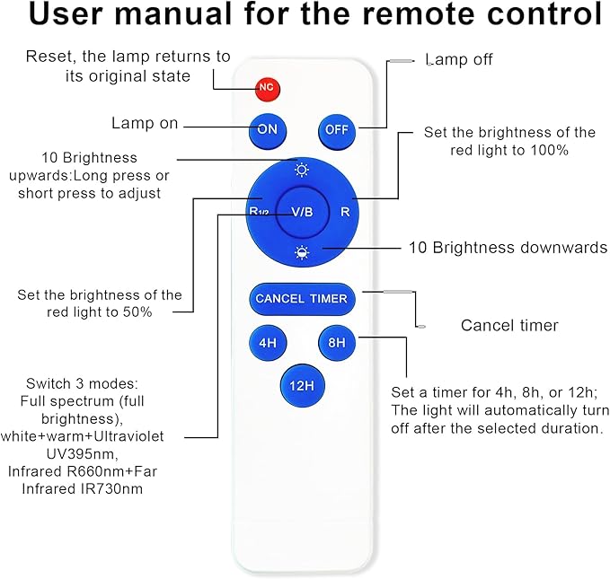 yadoker Ceiling Grow Light for Indoor Plants, 540 LEDs Full Spectrum Halo Plant Light, Safe Voltage Growing Lamp with 4/8/12H Auto Timer, 10 Level Dimmable, Grow Lamp for Tall Large Indoor Plants