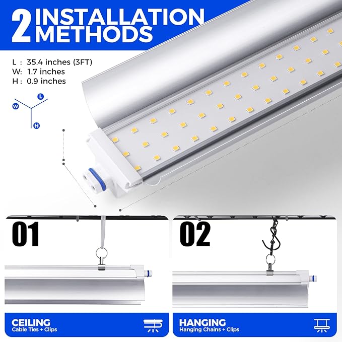 Barrina CX3 Plant Stand with Grow Light, 4-Tier, 3FT 5000K 36W(Per Light), Full Spectrum, Indoor DIY Plant Shelf with Light, Flower Pot Stand Display Rack, 35.4"x13.8"x70.9", Wheel, Mechanical Timer