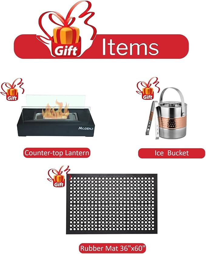 Elementi+ | Bundle Cape Town Gas Fire Pit Cast Concrete 56" Rectangular Fire Table, Outdoor Fire Pit Electronic Ignition | Canvas Cover, Fire Glass and Burner Lid Included | Dark Gray | Natural Gas