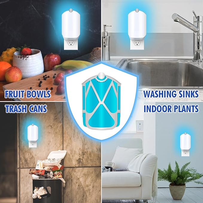 Refill Cartridge Compatible with Zevo Plug-in Light Refill M364 M364A and Max, 8 Pack