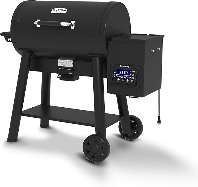 Broil King 494051 Crown Pellet 500 Pellet Grill, Black