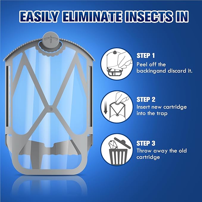 10 Pack Refill Cartridges, 2025 Upgraded High-Stick Refills, Compatible with ZEVOPlug-in Light M364 and Max, Easy to Replace