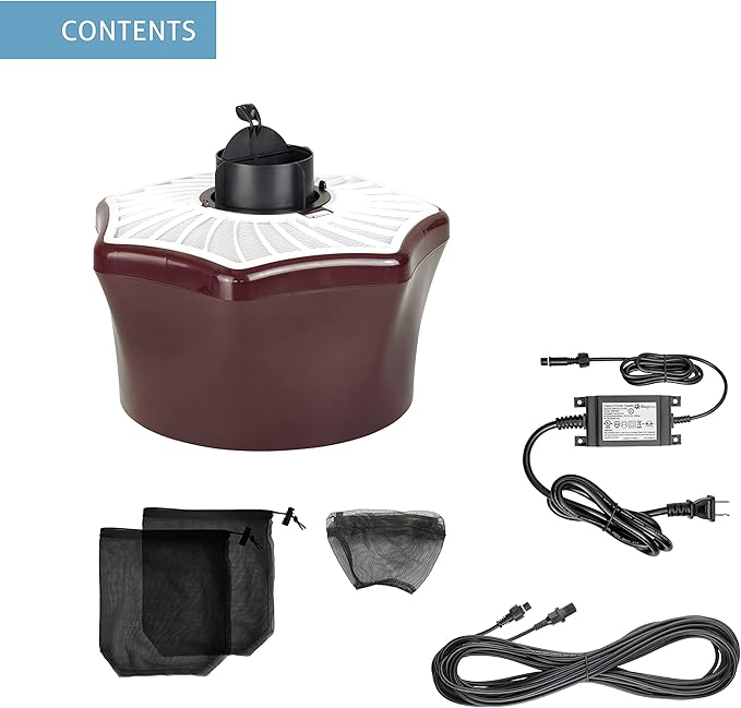 Biogents Mosquitaire Outdoor Mosquito Trap with Sweetscent Lure | Eco-Friendly, Pesticide-Free, Pet-Safe Repellent Alternative | Electric Catcher for Comprehensive Mosquito Control