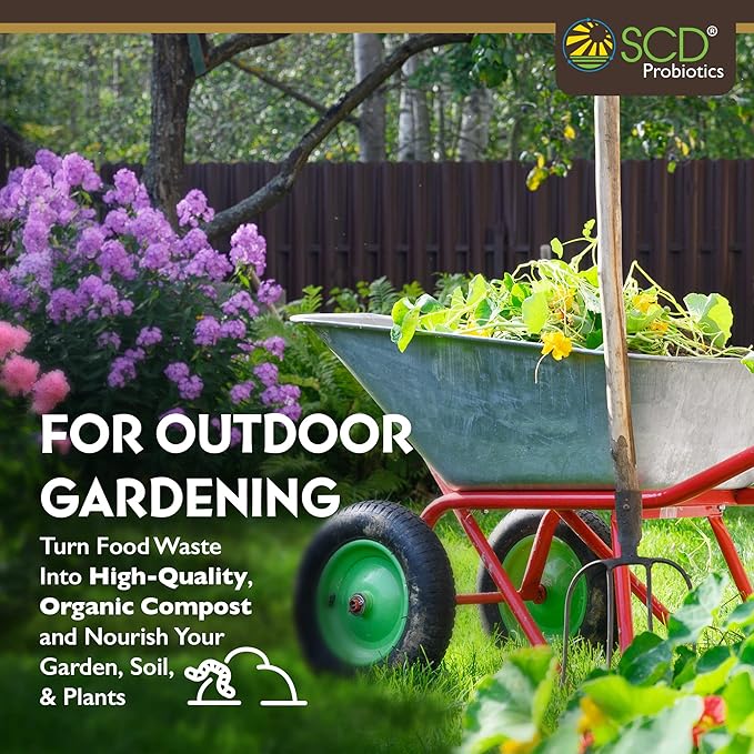 All Seasons Bokashi 5.5 lb Compost Starter - Dry Bokashi Bran for Kitchen Compost Bin, Composts Food, Garden and Pet Waste, Controls Bad Odors by SCD Probiotics