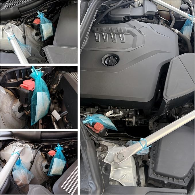 Mouse Repellent Pouches,Rodent Repellent for Car Engines,Mouse deterrents That Works,Peppermint Oil to Repel Mice and Rat