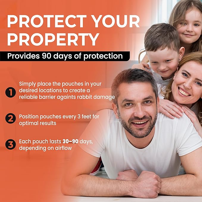 Cousin Carl's Maximum-Strength Skunk Repellent – Natural Deterrent & Odor Eliminator (12-Pack)