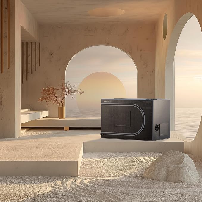 AC Infinity CLOUDLAB Advance Propagation Grow Tent, 24"x24"x36" with Support CFM Bars and Shelf Racks, 2000D Diamond Mylar Canvas, for Germination, Cloning, Mushrooms, Early Indoor Plant Growing