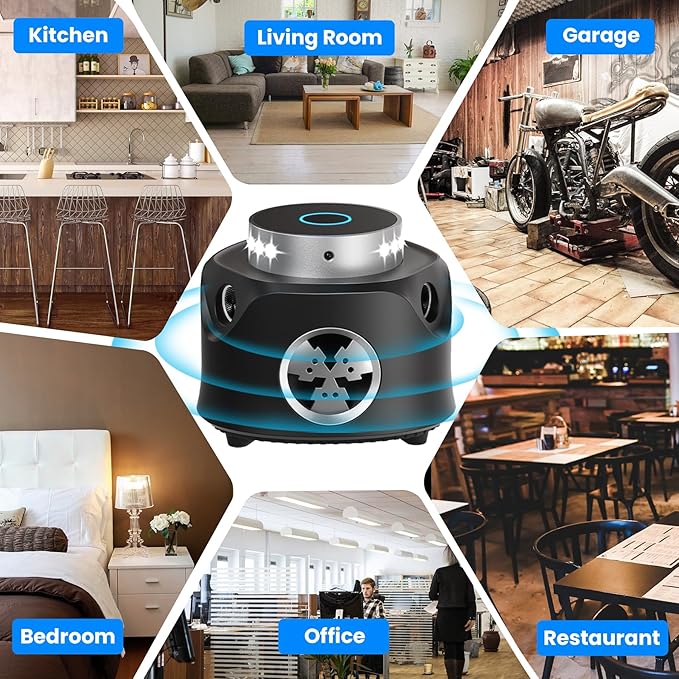 X-PEST Upgraded Ultrasonic Rodent Repellent Indoor, Remote Controlled Mouse Repellent with Ultrasonic& PIR& Strobe Light, 3-in-1 Powerful Ultrasonic Pest Repeller for Rodent/Mouse/Squirrel/Roach