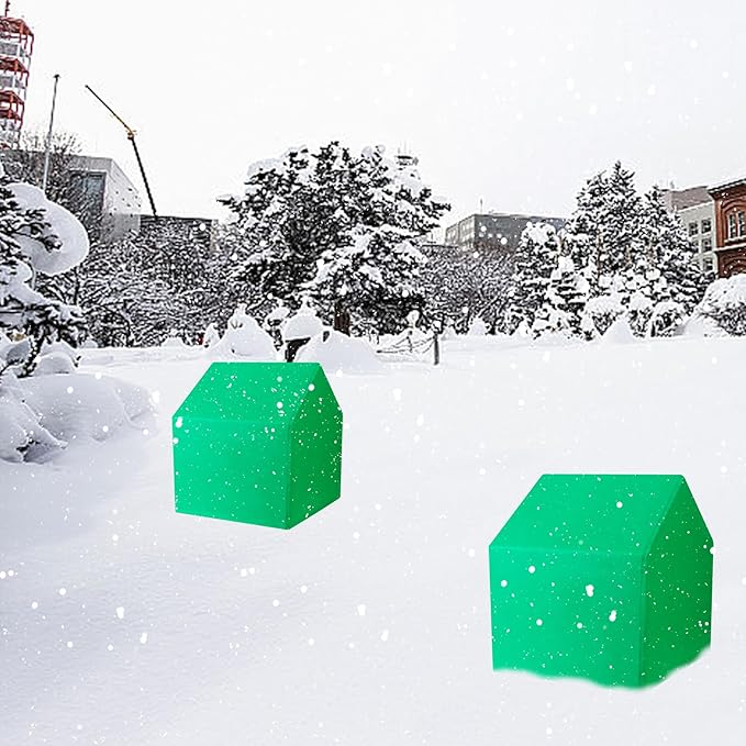 Winter Plant Covers for Freeze Protection Warm Plant Tent Shrub Covers for Winter Frost Protecting Fruit Potted Plants Tree from Freezing and Animals (24 * 24 * 28", 2 Pack)