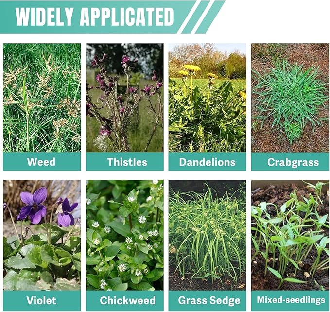 Weeder Puller Tool, Handle (39"), Designed for The Elderly to Weed Quickly Without Bending Over, Lightweight Standing Weeder, Suitable for Removing Weeds,Detachable and Assemblable for Convenient