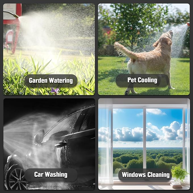 1 Gallon Battery Powered Sprayer Compatible with Makita 18V Battery, Electric Garden Sprayer with 20V 2.0Ah Battery, 2.0A Charger, Telescopic Wand, Adjustable Shoulder Strap for Garden Watering