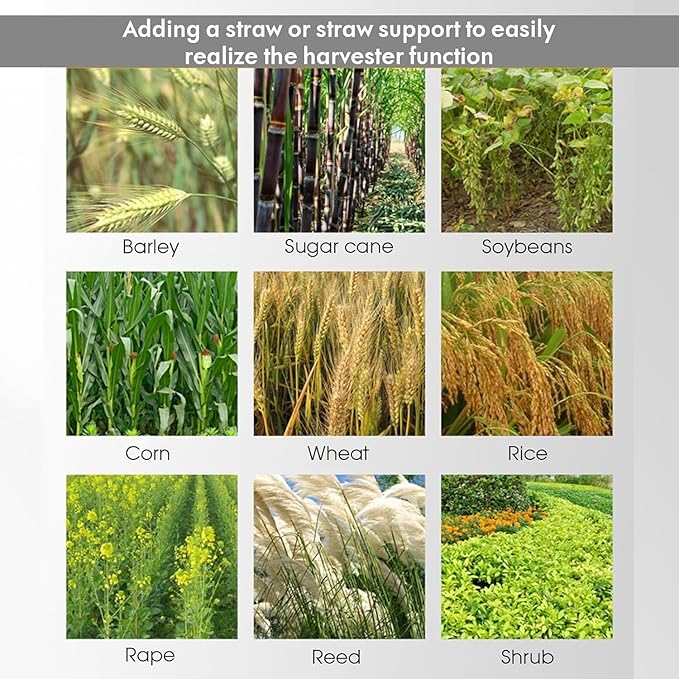 5 in 1 Multifunctional Weed Eater, 52CC 2-Cycle Gas Cordless Hedge Trimmer, 2025 Upgraded Weed Eater Gas Powered, String Trimmer, Handheld Chainsaw Brush Cutter for Yard, Garden