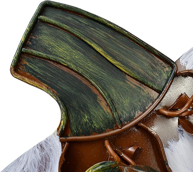 Morning View Pumpkin Garden Stakes Metal Yard Sign Fall Decor Outdoor Autumn Yard Stake Art White Pumpkin Lawn Ornaments for Patio Porch Thanksgiving Halloween Harvest 17.5 Inches Tall (White)