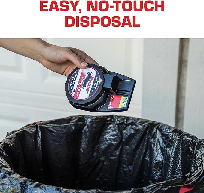 Tomcat Spin Trap for Mice, Kills Mice Quickly, No Mess, 16 Traps