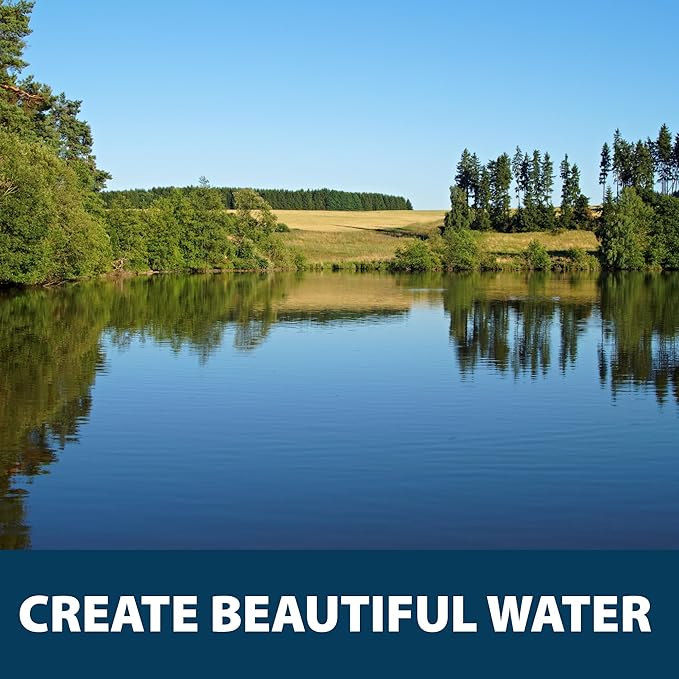 Airmax Ultra Pondweed Defense Aquatic Weed & Plant Killer, Easy Spray Application to Clean & Clear Large Pond & Lake Water, Liquid Treatment Control Concentrate, Fish Safe, 1 Quart