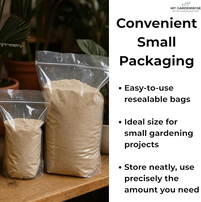 Fine Sand for Plants β Horticultural Sand for Succulents, Cactus, Potting Mixes, Terrariums & Decorative Indoor Gardens, Made in USA (5 quarts - 14 lbs)