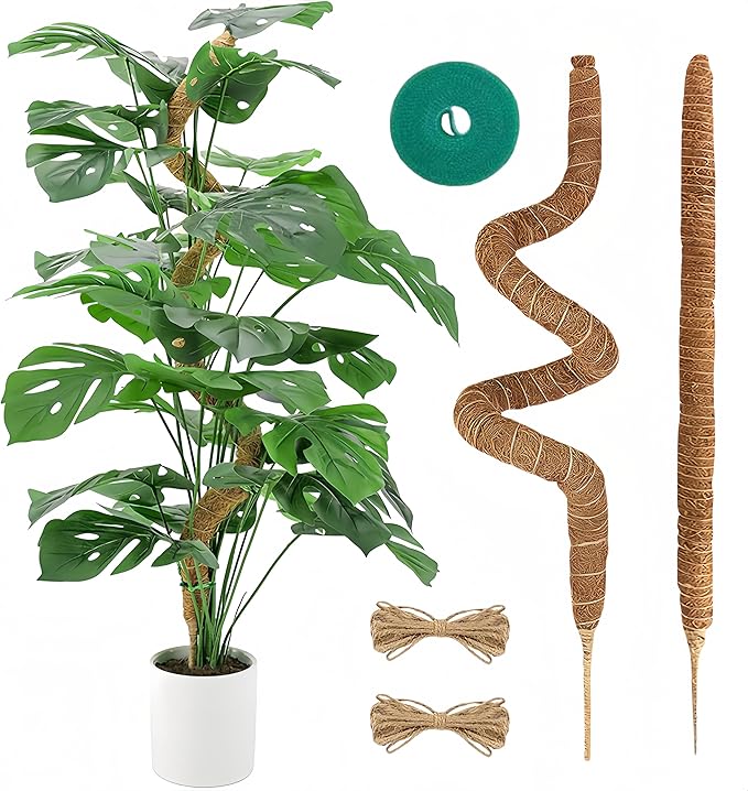 Moss Pole,48'' Moss Pole Monstera Plant Support. (2×48 Inch)