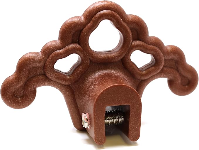 Plastic Roof Ice Guard Snow Guard Snow Stops for Standing Seam Metal Roofing - Multi-Color/Multi-Pack Listing (50, Bronze)