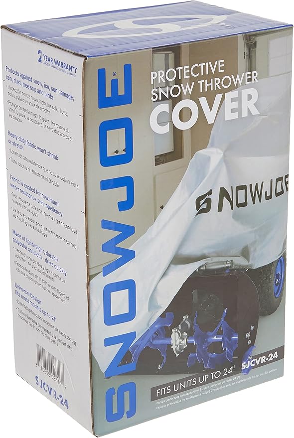 Snow Joe SJCVR-24 24-in Universal Dual Stage Snow Blower Protective Cover