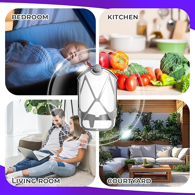 10 Pack Refill Cartridge Kit, Zevo Flying Insect Trap Refills, Replacement Refill Compatible with ZEVO Plug-in Light M364 and Max, 2025 Upgraded High-Stick, 100% Fit & Easy Replace