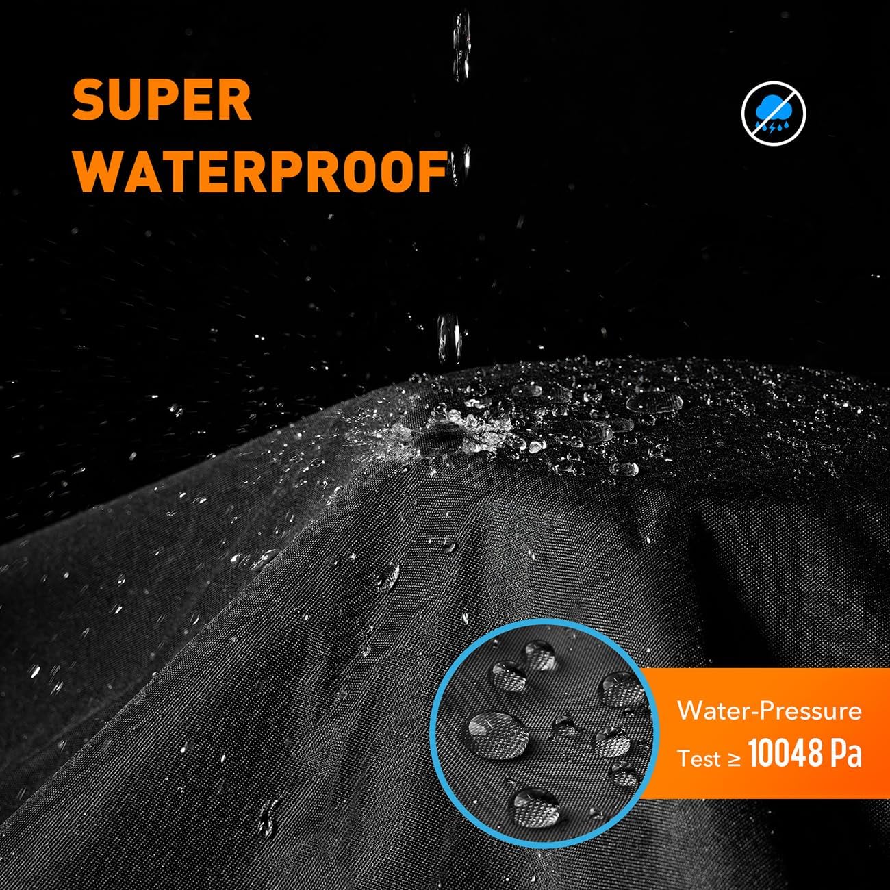 ZBXFCSH Heavy Duty 600D Polyester Cover Compatible with ooni Fyra 12 Pizza Oven- Suitable for ooni Fyra 12 Pizza Oven Accessories, Portable Pizza Oven lid with Pocket (Cover Only)