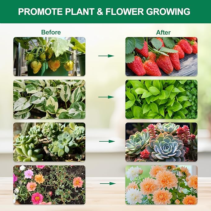 Tabletop Grow Light for Seed Starting, 25 Watt Brightest Bonsai Plant Light, Adjustable Height 16"-24" Desk Grow Lights for All Indoor Plants, Daisy Chain Function, On/Off Switch