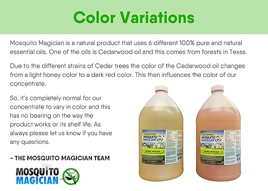 Mosquito Magician Liquid Concentrate, Kills Mosquitoes, Fleas & Fire Ants, Yard Spray Treatment, Safe for Pets, Use with Sprayers, Foggers & Misting Systems, Outdoor Mosquito Repellent - 16 Fl Oz