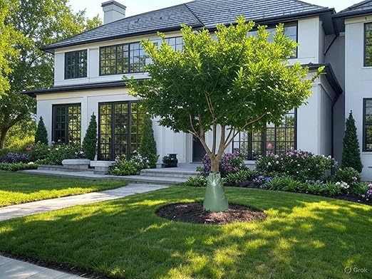 (25+1 Value Pack) 20 Gallon Tree Watering Bags, Heavy Duty and Slow Release Gator Bag for Trees, Premium PVC Plant Drip Irrigation Bags,5-8 Hours Releasing Time,Reusable