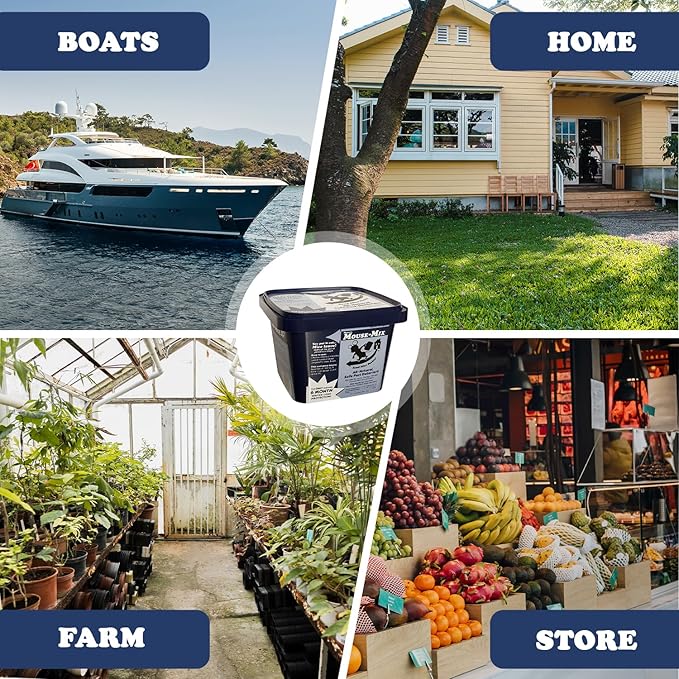 Moen's Farm Pack Rodent Repellent – Outdoor Pest Control & Repeller for Mice, Rats – 1 Gallon Pest Eliminator for Barns, Sheds, Car Engines, Grain Storage, Winter, Tractor & Combine Storage