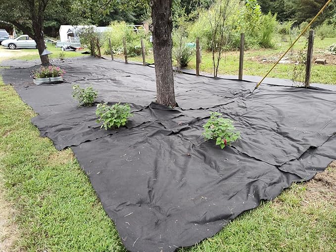 Sandbaggy Non Woven 4 oz Geotextile Landscape Fabric | Industrial Grade Fabric | 100 Lbs of Tensile Strength | UV Protected from Sun Exposure | Approved by DOT (3 ft x 360 ft Roll)
