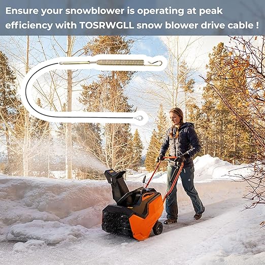 06900438 Upper Traction Auger Cable Replacement for Ariens Classic 24 E,Compact 20 24,SNO-Tek 24 120V 28 120V,ST24LE Snow Blower,Drive Cable Fit for Ariens Snow Blower Parts