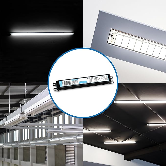 OHLECTRIC (10 Pack) Replacement for ICN-1P32-SC 1 Lamp - T8 Fluorescent Electronic Ballast - 120-277 Volt - Instant Start - Standard and Energy Efficient Ballasts - UL Approved