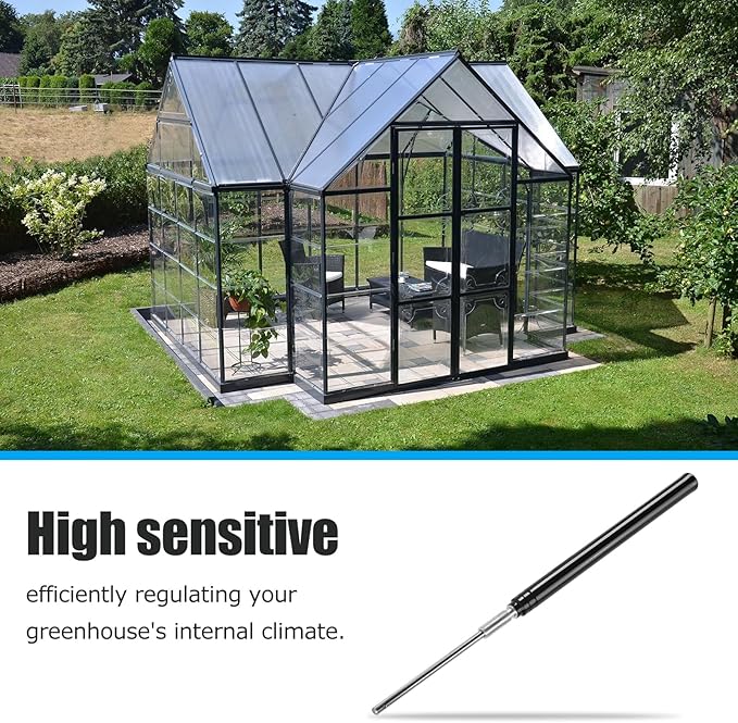 CHANGE MOORE Auto Vent Opener Automatic Greenhouse 2Pack Window Opener Roof Vent Opener Auto Vent Kit Sensitive Gardening Tools Automatic Greenhouses Supplies (Dual Spring Up to 33lbs)