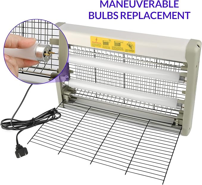 mafiti Bug Zapper Fly Traps Indoor Hanging Electric Mosquito Killer 3500V Gnats Fruit Trap for Home Restaurants Kitchen Garden